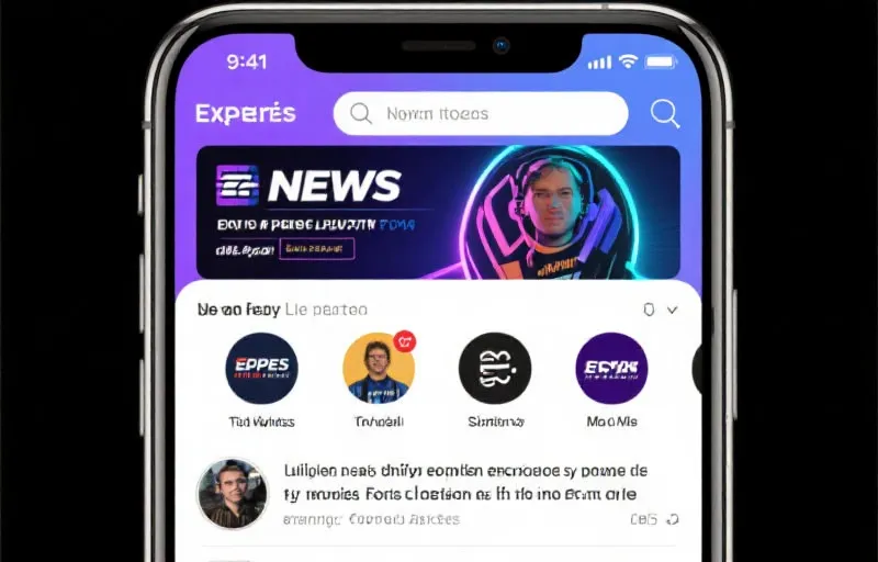 电竞新闻Feed界面